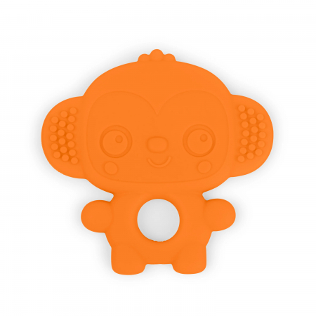 Bright Starts - Set 3 jucarii de dentitie texturate Gummy Buddies -  Elefant, Leu, Maimuta [2]