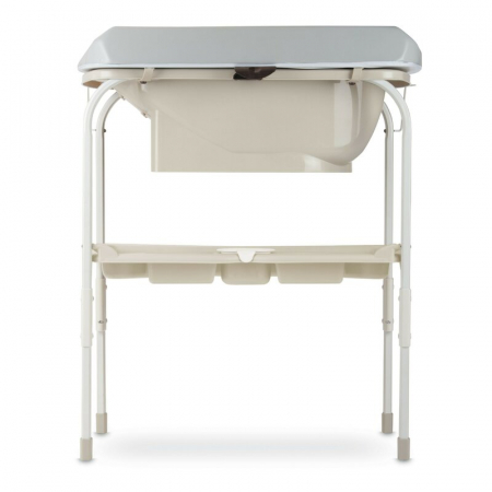 Cadita de baie cu suport, Jane, Flip Cu 2 pozitii anatomice, Cu masuta de infasat, Cu tavita si compartimente pentru accesorii, Conform cu standardele europene EN 17072:2018EN 12221:2008+A1:2013, Star [2]