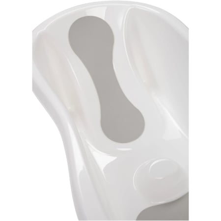 Cadita, FreeON, Cu doua parti antiderapante, Cu dop, Conform cu standardul european de securitate EN 17072:2018, 81x41x24 cm, White [2]