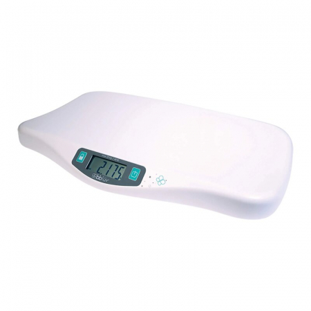 Cantar pentru bebelusi, BBluv, Kilo, Digital, Foarte precis, Unitati de masura kg, lb, oz, Pana la 20 kg, Cu functie de precizie cand se misca bebe, Ecran LCD, WHite [5]