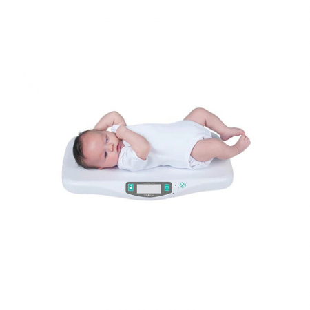 Cantar pentru bebelusi, BBluv, Kilo, Digital, Foarte precis, Unitati de masura kg, lb, oz, Pana la 20 kg, Cu functie de precizie cand se misca bebe, Ecran LCD, WHite [1]