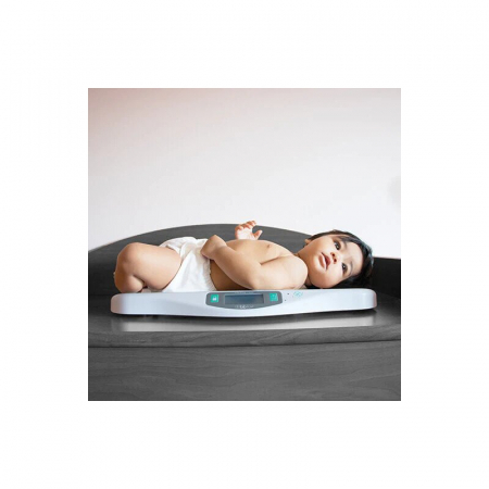 Cantar pentru bebelusi, BBluv, Kilo, Digital, Foarte precis, Unitati de masura kg, lb, oz, Pana la 20 kg, Cu functie de precizie cand se misca bebe, Ecran LCD, WHite [3]
