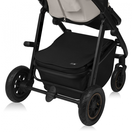 Carucior 2 in 1, Lionelo, Amber Plus, Cadru aluminiu, Cu landou intarit si salteluta moale, Reversibil, Maner ajustabil, Cu accesorii, Cu ventilatie panoramica 3D, Pana la 22 kg, EN1888-1, EN1888-2, E [26]