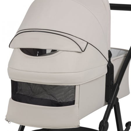 Carucior 2 in 1, Lionelo, Amber Plus, Cadru aluminiu, Cu landou intarit si salteluta moale, Reversibil, Maner ajustabil, Cu accesorii, Cu ventilatie panoramica 3D, Pana la 22 kg, EN1888-1, EN1888-2, E [29]