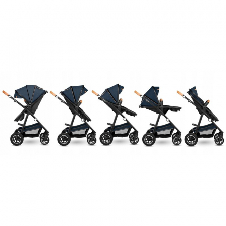 Carucior 3 in 1, Lionelo, Amber, Cadru aluminiu, Cu landou intarit si salteluta moale, Cu scoica auto testata ADAC, Reversibil, Cu accesorii, Geanta parinti, Pana la 22 kg, EN1888-1 EN1888-2 EN1466 EC [3]