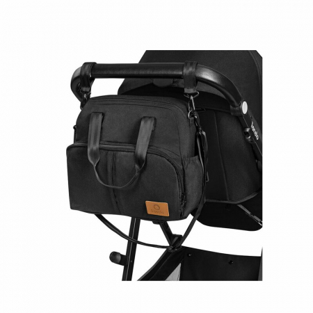 Carucior 3 in 1, Lionelo, Bianka, Transformabil, Cadru aluminiu, Cu landou si salteluta moale, Cu scoica auto testata ADAC, Cu multiple accesorii, Sustine 22 kg, 0 luni+, EN1466:2014+AC:2015, EN1888,  [19]