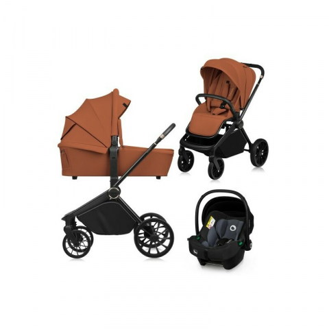 Pachete carucioare - Carucior 3 in 1, Lionelo, Mika Plus