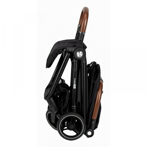 Carucior sport, FreeON, Bold, Pliabil automat, Roti cu suspensii, De la nastere pana la 22 kg, Cu spatar reglabil in 3 pozitii, Black [3]