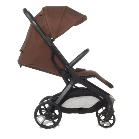 Carucior sport, Jane, Akira, Pliabil automat, Tehnologie inovatoare One-Hand Folding, 0 - 22 kg, Din aluminiu, Capotina impermeabila UPF 50+, Husa ploaie, Conform cu EN 1888-1:2018+A1:2022, Argile [3]