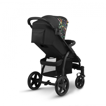 Carucior sport, Lionelo, Annet Plus Dreamin\', Editie limitata, De la nastere, Cu accesorii, 0 - 22 Kg, Conform cu standardele europene de securitate EN1888-1 si EN1888-2, Negru [13]