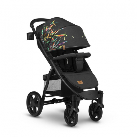 Carucior sport, Lionelo, Annet Plus Dreamin\', Editie limitata, De la nastere, Cu accesorii, 0 - 22 Kg, Conform cu standardele europene de securitate EN1888-1 si EN1888-2, Negru [3]