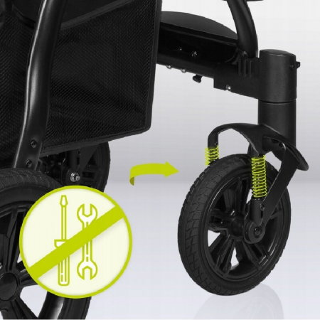 Carucior sport, Lionelo, Annet Tour, De la nastere, Cu capotina impermeabila, Cu filtru UPF 50+, Cu maner reglabil, Plasa de tantari, Suport biberon, Saculet pentru picioare, Pana la 22 kg, Cu certifi [30]