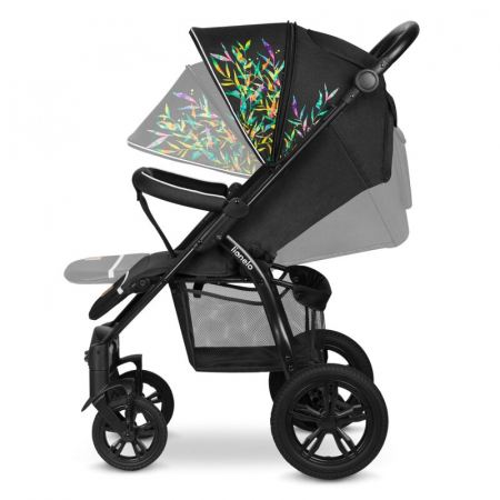 Carucior sport, Lionelo, Annet Tour Dreamin, Editie Limitata, De la nastere, Capotina impermeabila, Cu filtru UPF 50+, Cu maner reglabil, Plasa de tantari, Suport biberon, Saculet pentru picioare, Pan [15]