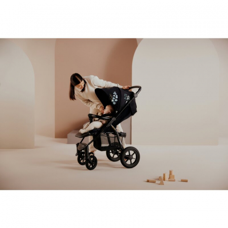Carucior sport, Lionelo, Annet Tour Golden Moments, Editie Limitata, 0 luni+, Capotina impermeabila UPF 50+, Maner reglabil, Plasa de tantari, Suport biberon, Saculet pentru picioare, Pana la 22 kg, C [26]