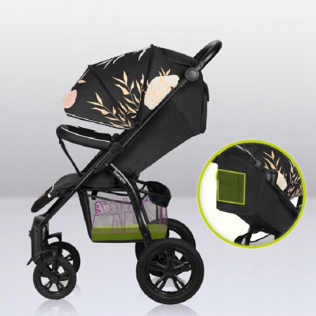 Carucior sport, Lionelo, Annet Tour Lovin, Editie Limitata, De la nastere, Cu capotina impermeabila, Cu filtru UPF 50+, Cu maner reglabil, Plasa de tantari, Suport biberon, Saculet pentru picioare, Pa [33]