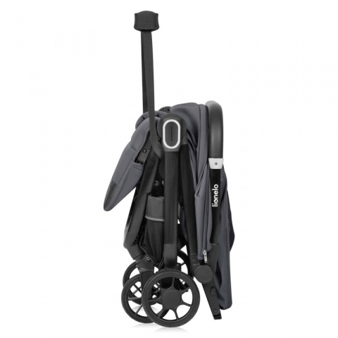 Carucior sport, Lionelo, Bess, Greutate redusa - 7.5 kg, Sustine 22 kg, 6 luni+, Capotina impermeabila, Protectie SPF 50+, Include suport sticla, Pliere cu o singura mana, Compact, Maner pentru transp [12]