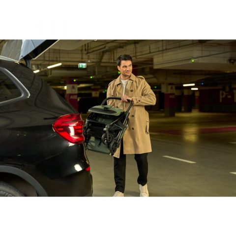 Carucior sport, Lionelo, Bess, Greutate redusa - 7.5 kg, Sustine 22 kg, 6 luni+, Capotina impermeabila, Protectie SPF 50+, Include suport sticla, Pliere cu o singura mana, Compact, Maner pentru transp [20]