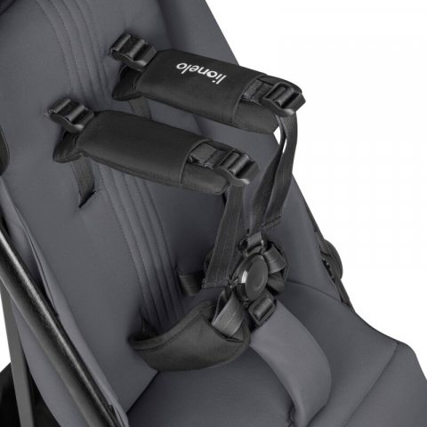 Carucior sport, Lionelo, Bess, Greutate redusa - 7.5 kg, Sustine 22 kg, 6 luni+, Capotina impermeabila, Protectie SPF 50+, Include suport sticla, Pliere cu o singura mana, Compact, Maner pentru transp [10]