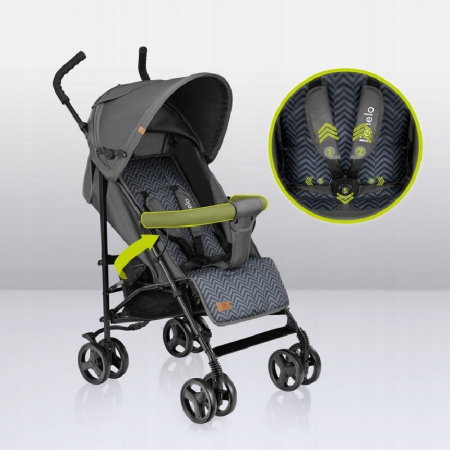 Carucior sport, Lionelo, Elia, Cu plasa de tantari, Conform cu standardul european de securitate EN1888-1, Gri [24]