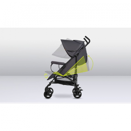 Carucior sport, Lionelo, Elia, Cu plasa de tantari, Conform cu standardul european de securitate EN1888-1, Gri inchis [16]