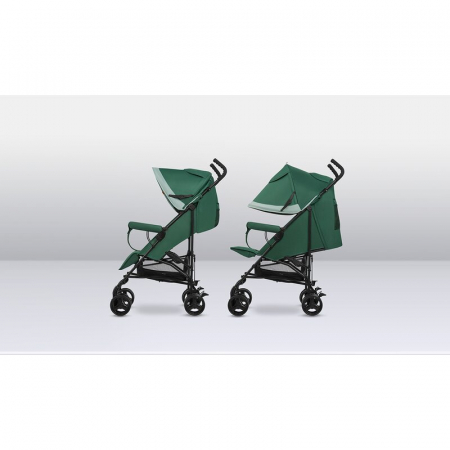 Carucior sport, Lionelo, Elia, Cu plasa de tantari, Conform cu standardul european de securitate EN1888-1, Verde inchis [14]