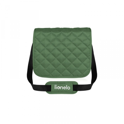 Carucior sport, Lionelo, Emma Plus, Cu tavita, 2 Suporturi pentru pahar, Geanta accesorii, Conform cu standardul european de securitate EN1888-1, Verde [6]