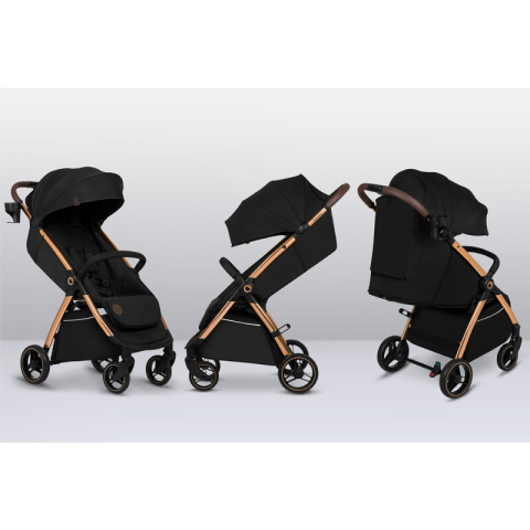 Carucior sport, Lionelo, Ingrid, Capotina impermeabila cu filtru UPF50+, Pana la 22 Kg, Spatar reglabil in 3 pozitii, Include suport pahar si plasa de tantari, Sistem pentru pliere automata, 6 luni+,  [18]