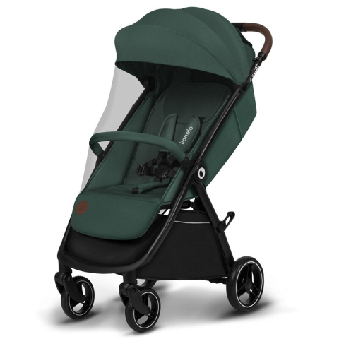 Carucior sport, Lionelo, Ingrid, Capotina impermeabila cu filtru UPF50+, Pana la 22 Kg, Spatar reglabil in 3 pozitii, Include suport pahar si plasa de tantari, Sistem pentru pliere automata, 6 luni+,  [4]