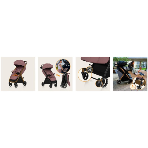 Carucior sport, Lionelo, Ingrid, Capotina impermeabila cu filtru UPF50+, Pana la 22 Kg, Spatar reglabil in 3 pozitii, Include suport pahar si plasa de tantari, Sistem pentru pliere automata, 6 luni+,  [26]