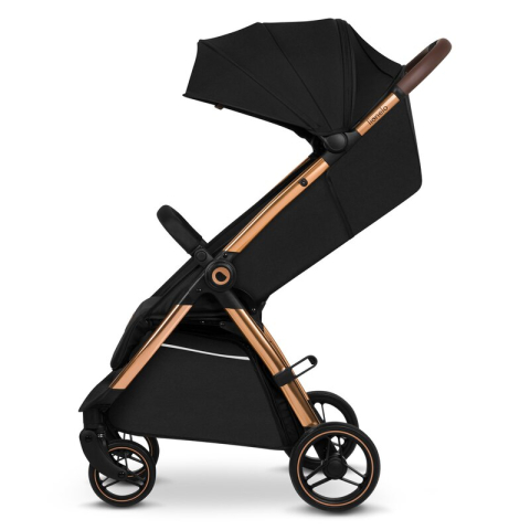 Carucior sport, Lionelo, Ingrid, Capotina impermeabila cu filtru UPF50+, Pana la 22 Kg, Spatar reglabil in 3 pozitii, Include suport pahar si plasa de tantari, Sistem pentru pliere automata, 6 luni+,  [5]