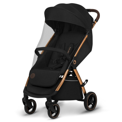 Carucior sport, Lionelo, Ingrid, Capotina impermeabila cu filtru UPF50+, Pana la 22 Kg, Spatar reglabil in 3 pozitii, Include suport pahar si plasa de tantari, Sistem pentru pliere automata, 6 luni+,  [3]
