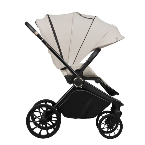 Carucior sport, Lionelo, Mika Plus, Cadru din aluminiu, Copertina XXL, Spatar reglabil in 3 pozitii, Cu accesorii, Pana la 22 kg, 6-48 luni; EN1888-1, EN1888-2 EN1466, Bej [3]