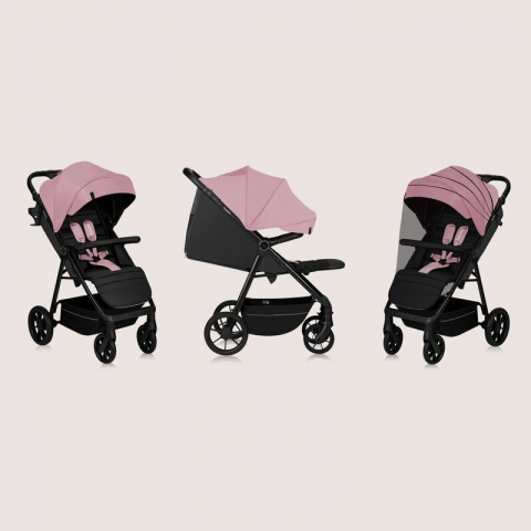 Carucior sport, Lionelo, Mira, Maner reglabil in 5 pozitii, Spatar si suport de picioare reglabile, Plasa de tantari si suport biberon incluse, Pana la 22 kg, 6 luni+, Conform cu EN1888-1, EN1888-2, T [2]