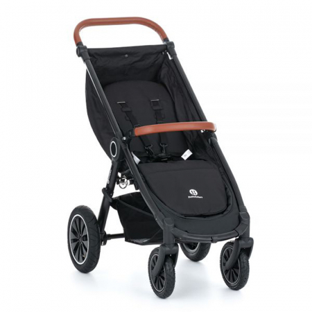 Carucior sport, Petite&Mars, Street+ Air, Include capotina impermeabila Editie limitata, Cu fereastra, husa picioare, cos de bagaje, Cu roti gonflabile, Centura de siguranta in 5 puncte, Pana la 25 kg [9]