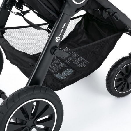 Carucior sport, Petite&Mars, Street+ Air, Include capotina impermeabila Editie limitata, Cu fereastra, husa picioare, cos de bagaje, Cu roti gonflabile, Centura de siguranta in 5 puncte, Pana la 25 kg [16]