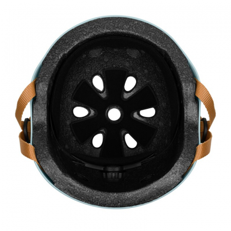 Casca pentru copii, Lionelo, Reglabila 50-56 cm, Din ABS si EPS, Conform cu standardul EN1078, Albastru [8]