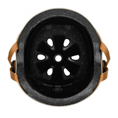 Casca pentru copii, Lionelo, Reglabila 50-56 cm, Din ABS si EPS, Conform cu standardul EN1078, Bej [8]