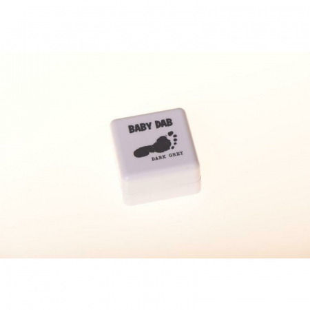 Cerneala pentru amprente mulaj, Petite&Mars, Utilizare multipla, Baby Dab, Unisex, Gri [8]