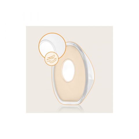 Colectoare san, Lionelo, 2 buc, 60 ml, fara BPA, Ergonomice, Compatibile cu orice sutien, Transparent [9]