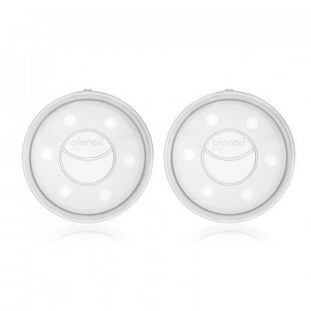 Colector de lapte, Lionelo, Milky, 2 buc, Se potriveste tuturor sutienelor, Cutie depozitare igienica inclusa, Fara bisfenol A, Capacitate 40 ml, Transparent [3]