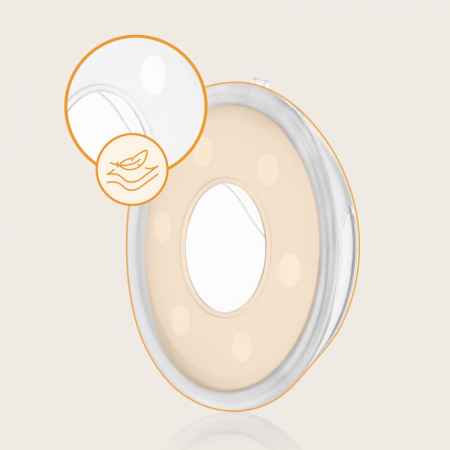 Colector de lapte, Lionelo, Milky, 2 buc, Se potriveste tuturor sutienelor, Cutie depozitare igienica inclusa, Fara bisfenol A, Capacitate 40 ml, Transparent [16]