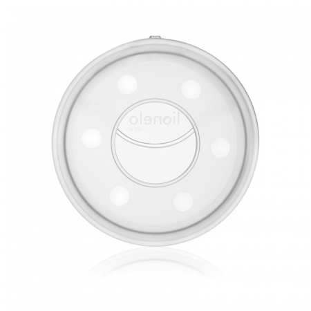 Colector de lapte, Lionelo, Milky, 2 buc, Se potriveste tuturor sutienelor, Cutie depozitare igienica inclusa, Fara bisfenol A, Capacitate 40 ml, Transparent [7]