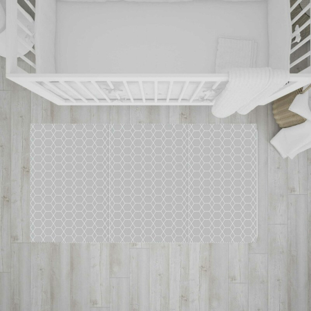 Covoras de joaca, Bocioland, Honeycomb, Pliabil, Protectie impotriva loviturilor, Dimensiune mare, 200 x 150 cm, Cu Imprimeu pe ambele parti, Potrivit pentru utlizare atat in interior, cat si in exter [4]