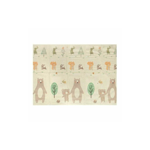 Covoras de joaca, Bocioland, Little Bear, Pliabil, Protectie impotriva loviturilor, Dimensiune mare, 200 x 150 cm, Cu Imprimeu pe ambele parti, Potrivit pentru utlizare atat in interior, cat si in ext [7]