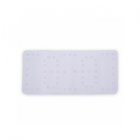 Covoras XXL de baie, Petite&Mars, Harry, Antialunecare, Cu ventuze, Dreptunghiular, Antiderapant, 91x43 cm, Alb [1]
