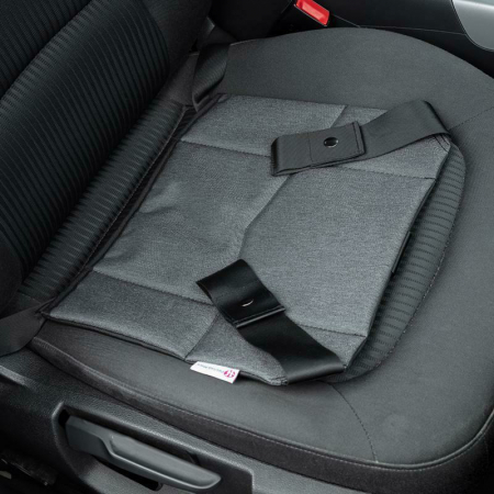 Deviator centura siguranta, Petite&Mars, Beltley, Pentru gravide, Grey [1]