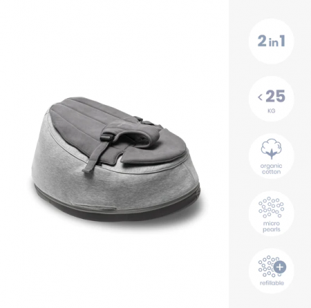 Doomoo - Sezlong multifunctional Seat’n Swing Grey [1]