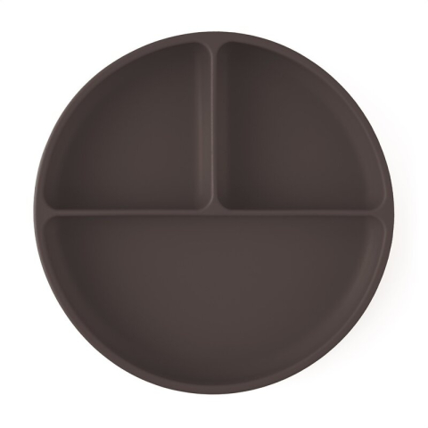 Tacamuri si Vesela - Farfurie compartimentata, Petite&Mars, Take&Match, Din silicon, Rotunda, Cu ventuza si 3 compartimente, Adecvata pentru masina de spalat vase si microunde, Nu absoarbe mirosuri, Fara BPA, 500 ml, 6 lu