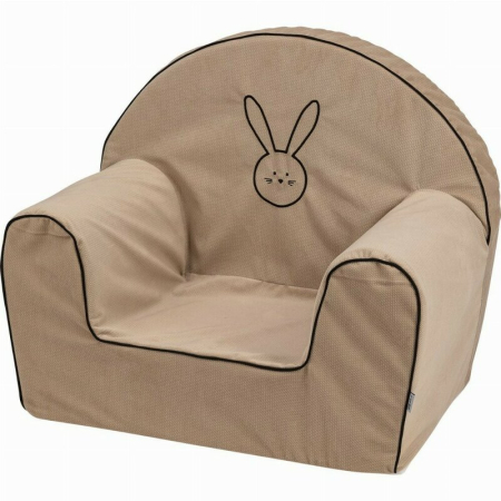 Mobilier si Lenjerie - Fotoliu din burete, Bubaba, Bunny, Pentru copii, 9 luni-5 ani, Bej