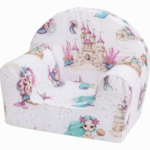 Mobilier si Lenjerie - Fotoliu din burete, Bubaba, Sea, Pentru copii, 9 luni-5 ani, Multicolor